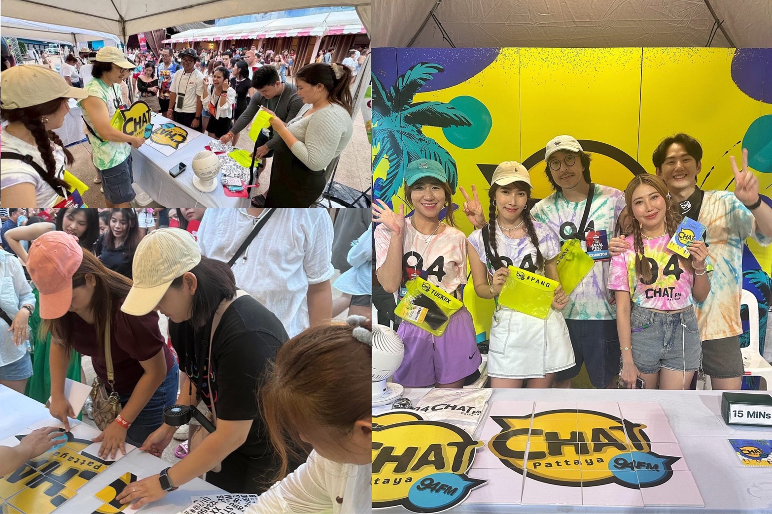 CHAT FM บุกงาน Flex AQUA FEST 2025